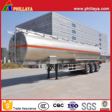 Commercial Vehicle Aluminum Alloy Fuel Oil Tank Tanker Semi Trailer